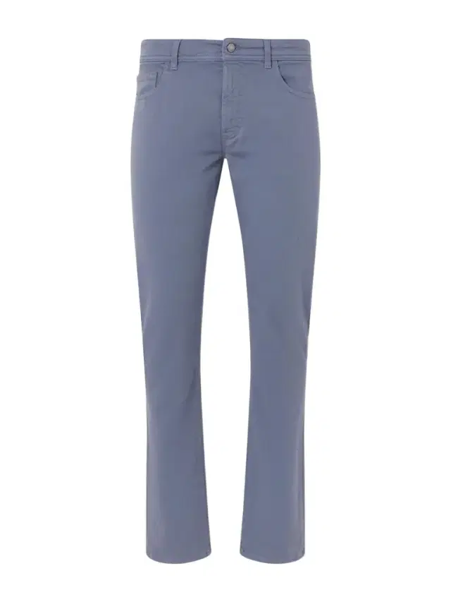 Straight-Leg Garment-Dyed Stretch Jeans - Men