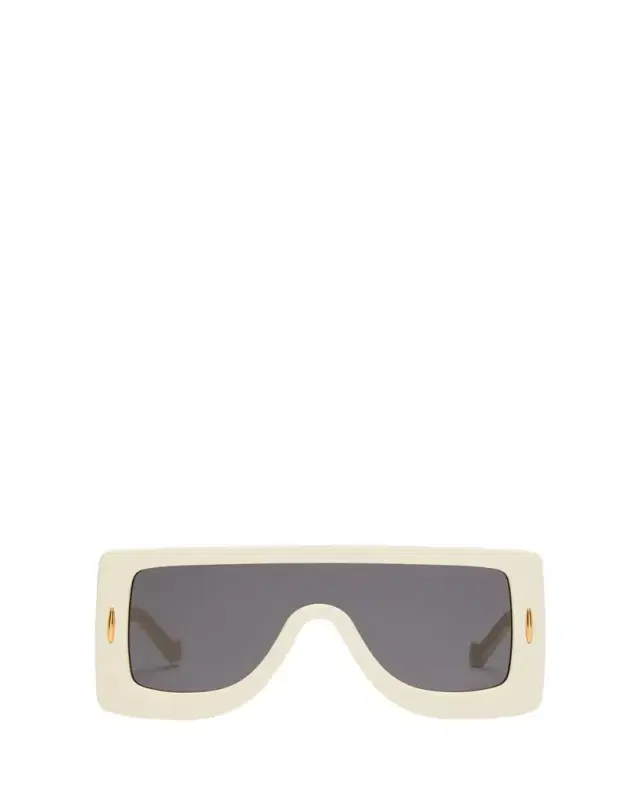 Anagram Acetate & Metal Shield Sunglasses