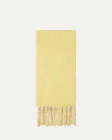 Burberry Reversible Fringe Wool Scarf | Thumbnail 3