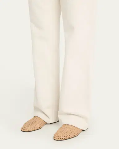 Loro Piana Woven Leather Slip-On Loafers | Thumbnail 2