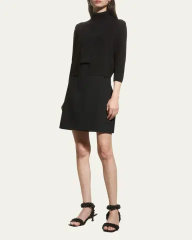 Lafayette 148 New York Cropped Open-Front Cardigan | Thumbnail 2