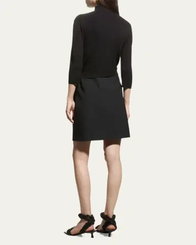 Lafayette 148 New York Cropped Open-Front Cardigan | Thumbnail 3
