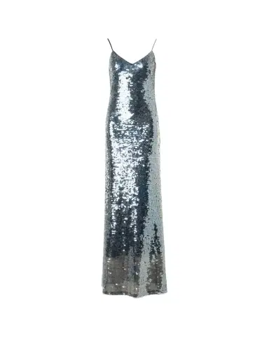 Akris Sequined V-Neck Slip Gown | Thumbnail 1 Akris Sequined V-Neck Slip Gown | Thumbnail 1