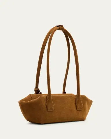 Oroton Breeze Suede Baguette Shoulder Bag | Thumbnail 3