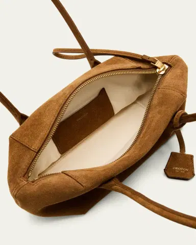 Oroton Breeze Suede Baguette Shoulder Bag | Thumbnail 4
