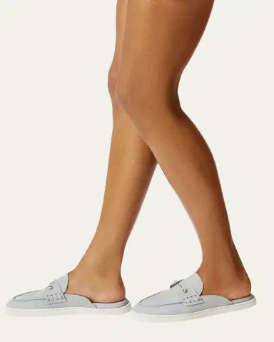 Christian Louboutin Chanme Donna Leather Boat Shoe Mules | Thumbnail 7 Christian Louboutin Chanme Donna Leather Boat Shoe Mules | Thumbnail 7