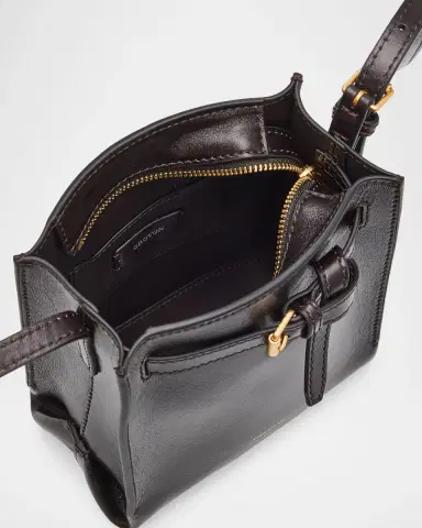 Oroton Margot Tiny Leather Bucket Bag | Thumbnail 8