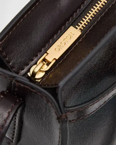 Oroton Margot Tiny Leather Bucket Bag | Thumbnail 10