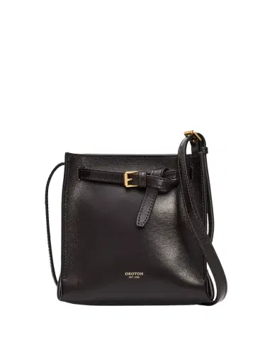 Oroton Margot Tiny Leather Bucket Bag | Thumbnail 1