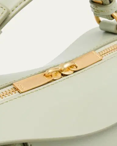 Oroton Mica Mini Leather Bowling Bag | Thumbnail 4