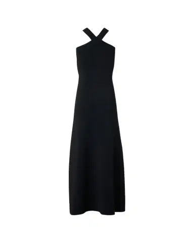 Akris Crisscross Knit Halter Maxi Dress | Thumbnail 1 Akris Crisscross Knit Halter Maxi Dress | Thumbnail 1