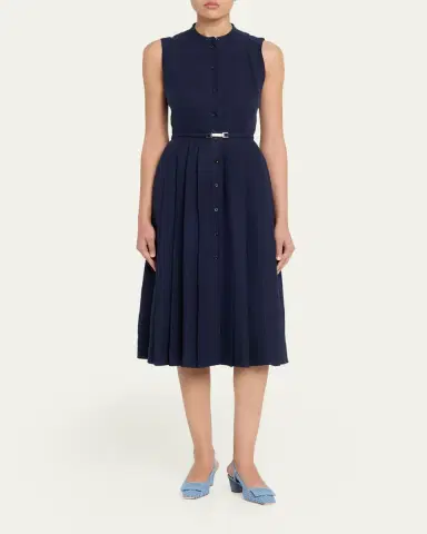 Roger Vivier 45mm Belle Vivier Denim Slingback Pumps | Thumbnail 3 Roger Vivier 45mm Belle Vivier Denim Slingback Pumps | Thumbnail 3