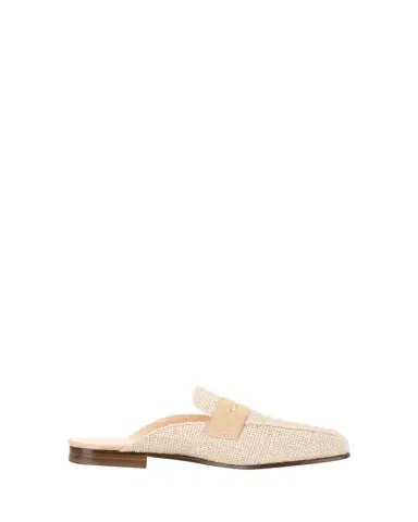 SOPHIQUE Riviera Raffia Penny Loafer Mules | Thumbnail 1