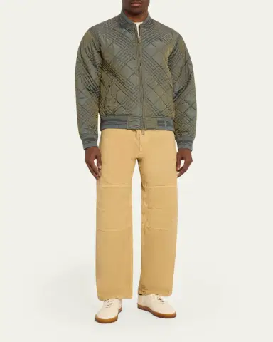 Burberry Men's Corban Paneled Canvas Workwear Trousers | Thumbnail 2 Burberry Men's Corban Paneled Canvas Workwear Trousers | Thumbnail 2