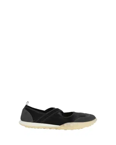 Jil Sander Moon Satin and Suede Sneaker Ballerina Flats | Thumbnail 4