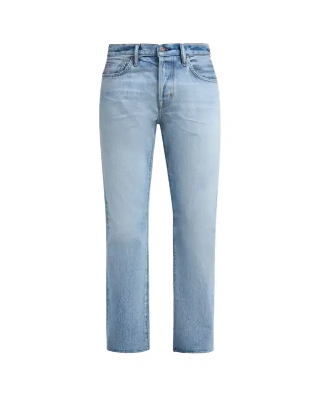 Men's Straight Five-Pocket Jeans