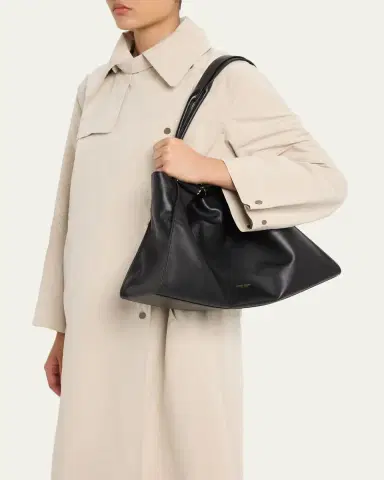Giorgio Armani Medium Lamb Leather Shopper Tote Bag | Thumbnail 2 Giorgio Armani Medium Lamb Leather Shopper Tote Bag | Thumbnail 2
