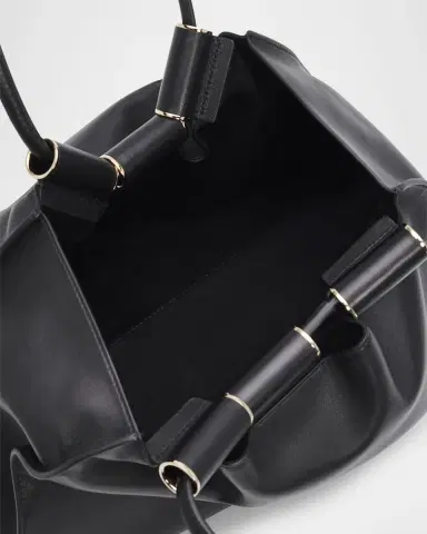 Giorgio Armani Medium Lamb Leather Shopper Tote Bag | Thumbnail 8 Giorgio Armani Medium Lamb Leather Shopper Tote Bag | Thumbnail 8