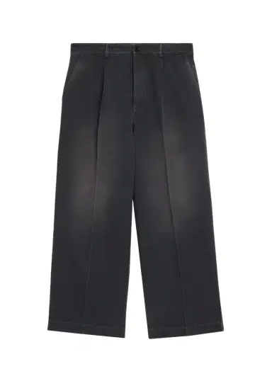 Marni Men's Faded Denim Wide-Leg Pants | Thumbnail 1 Marni Men's Faded Denim Wide-Leg Pants | Thumbnail 1