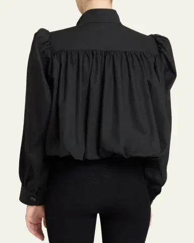 Chloé Shirred Canvas Jacket | Thumbnail 3