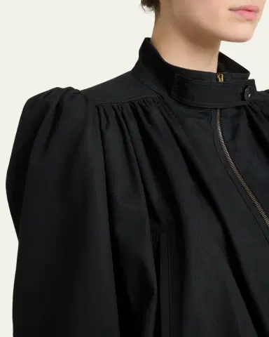 Chloé Shirred Canvas Jacket | Thumbnail 5