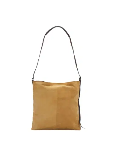 Dries Van Noten Men's Leather-Trimmed Suede Crossbody Bag | Thumbnail 1 Dries Van Noten Men's Leather-Trimmed Suede Crossbody Bag | Thumbnail 1
