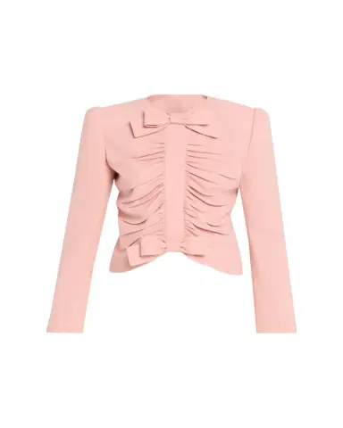 Valentino Garavani Metallic Floral Jacquard Cowl-Neck Top | Thumbnail 1