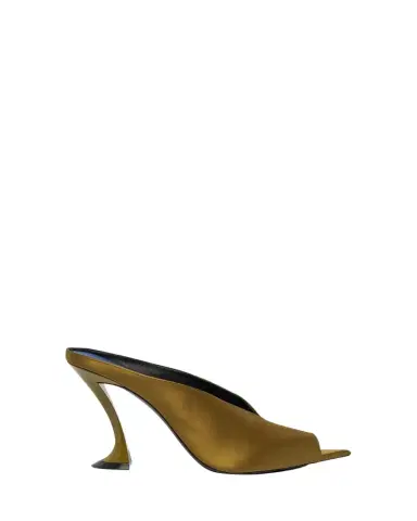 Lanvin 100mm Satin Mule Pumps | Thumbnail 1 Lanvin 100mm Satin Mule Pumps | Thumbnail 1