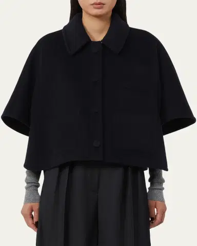 Max Mara Lightweight Cashmere Cape | Thumbnail 8