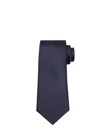 Saint Laurent Men's Solid Silk Satin Tie | Thumbnail 1