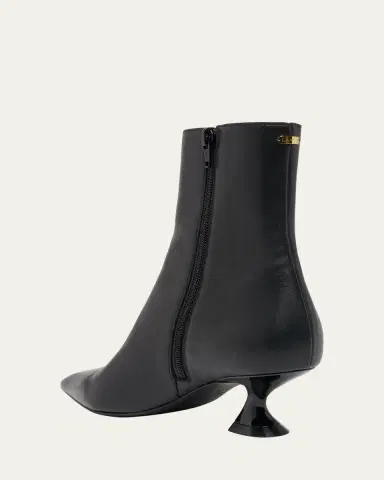 Lanvin 50mm Midnight Step Leather Ankle Boots | Thumbnail 4 Lanvin 50mm Midnight Step Leather Ankle Boots | Thumbnail 4