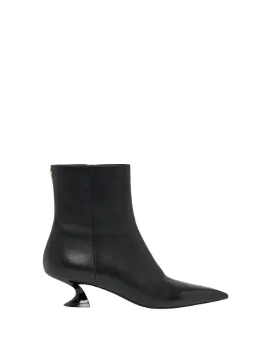 Lanvin 50mm Midnight Step Leather Ankle Boots | Thumbnail 1 Lanvin 50mm Midnight Step Leather Ankle Boots | Thumbnail 1