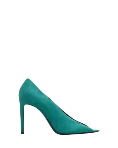 Valentino Garavani 105mm Open Toe Revele Suede Pumps | Thumbnail 1 Valentino Garavani 105mm Open Toe Revele Suede Pumps | Thumbnail 1