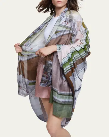 FALIERO SARTI x Massimo Listri Silk Stole | Thumbnail 2