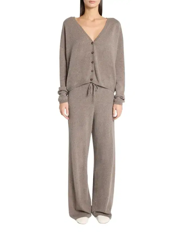 Lisa Yang Abby Cashmere V-Neck Cardigan