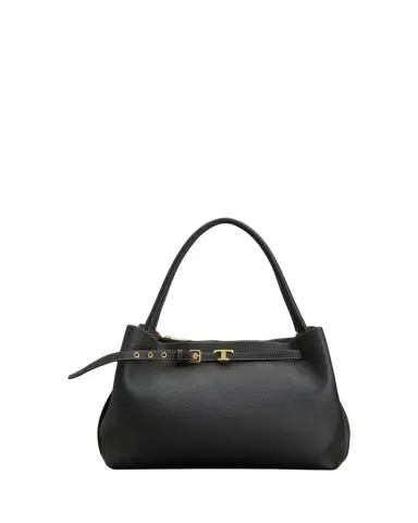 Tod's Small Timeless T Belted Leather Shoulder Bag | Thumbnail 1 Tod's Small Timeless T Belted Leather Shoulder Bag | Thumbnail 1