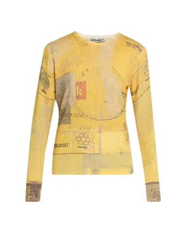 Jason Wu Collection x Robert Rauschenberg Sulphur Bank-Print Sweater | Thumbnail 1 Jason Wu Collection x Robert Rauschenberg Sulphur Bank-Print Sweater | Thumbnail 1