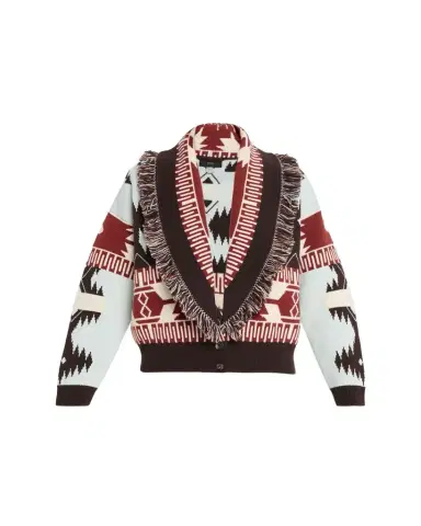 Alanui Icon Jacquard Fringed Cardigan | Thumbnail 1