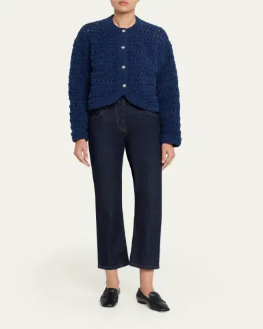 Alanui The Breath Of The Lagoon Open-Knit Jacket | Thumbnail 2