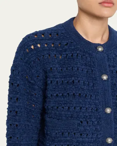 Alanui The Breath Of The Lagoon Open-Knit Jacket | Thumbnail 5