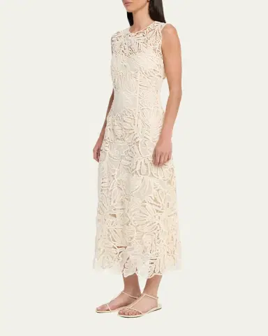 Ulla Johnson Eloisa Corded Lace Dress | Thumbnail 4 Ulla Johnson Eloisa Corded Lace Dress | Thumbnail 4