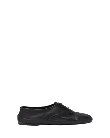 Miu Miu Nappa Leather Low-Top Sneakers | Thumbnail 1 Miu Miu Nappa Leather Low-Top Sneakers | Thumbnail 1