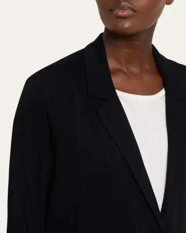 MAJESTIC FILATURES Relaxed Single-Button Blazer | Thumbnail 5 MAJESTIC FILATURES Relaxed Single-Button Blazer | Thumbnail 5