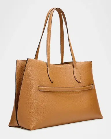 Toteme Lounge Grain Leather Tote Bag | Thumbnail 11 Toteme Lounge Grain Leather Tote Bag | Thumbnail 11