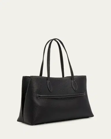 Toteme Lounge Grain Leather Tote Bag | Thumbnail 3 Toteme Lounge Grain Leather Tote Bag | Thumbnail 3