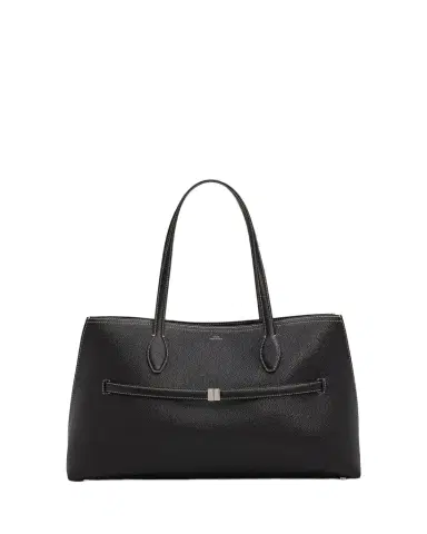 Toteme Lounge Grain Leather Tote Bag | Thumbnail 1 Toteme Lounge Grain Leather Tote Bag | Thumbnail 1