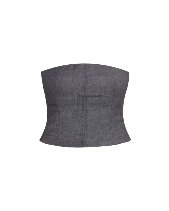 Jillian Lightweight Viscose-Wool Bustier