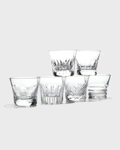 Baccarat Everyday Assorted Old Fashion Tumblers, Set of 6 | Thumbnail 2 Baccarat Everyday Assorted Old Fashion Tumblers, Set of 6 | Thumbnail 2