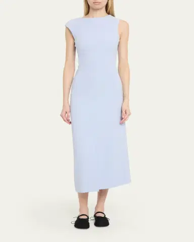 Proenza Schouler Damea Dress in Matte Double Crepe | Thumbnail 2 Proenza Schouler Damea Dress in Matte Double Crepe | Thumbnail 2