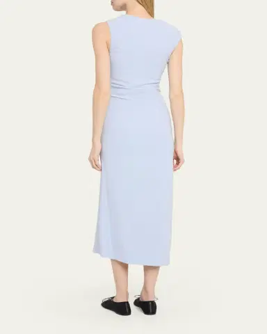 Proenza Schouler Damea Dress in Matte Double Crepe | Thumbnail 3 Proenza Schouler Damea Dress in Matte Double Crepe | Thumbnail 3